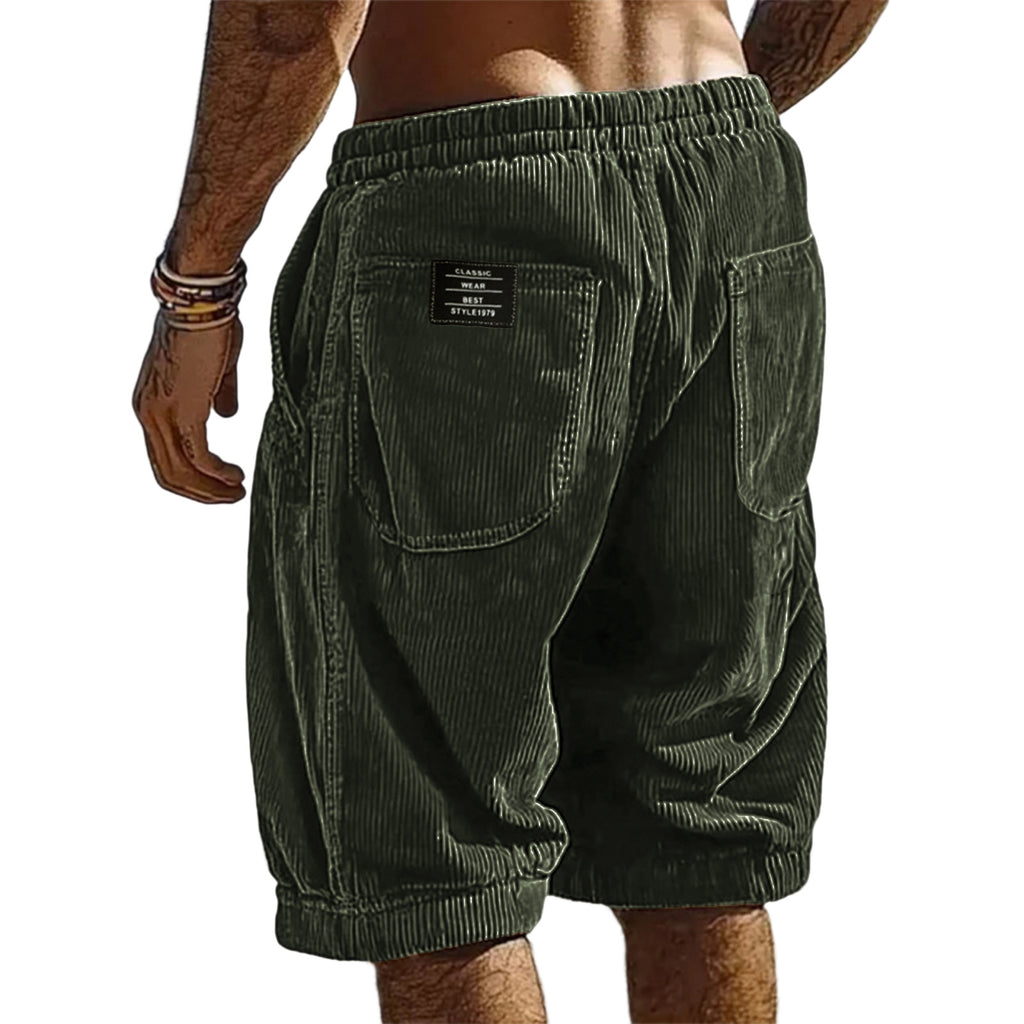Loose Summer Pants with Drawstring - Trendy Multi-Color Shorts