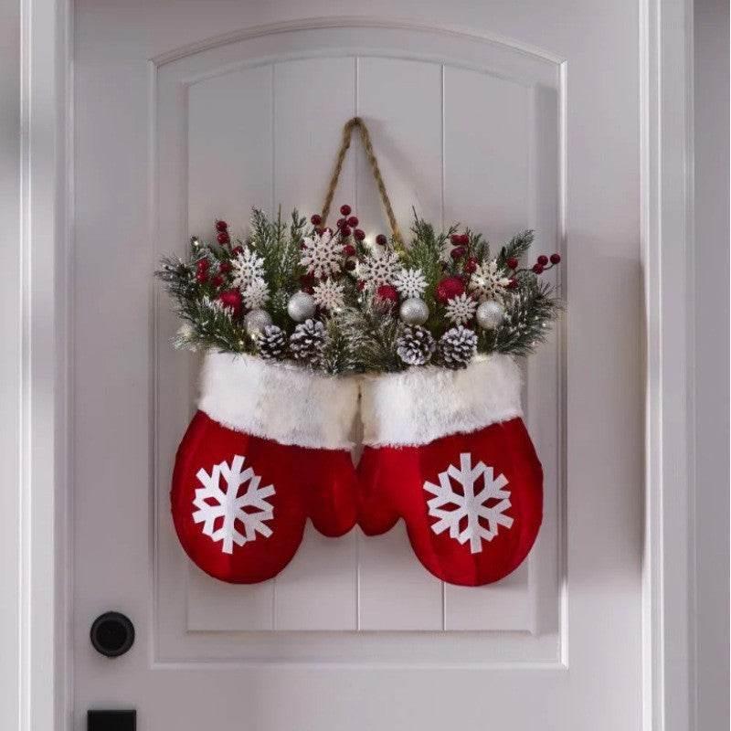 Christmas Candy Gloves Ornament | Festive Lollipop Decoration - ZA-Zola