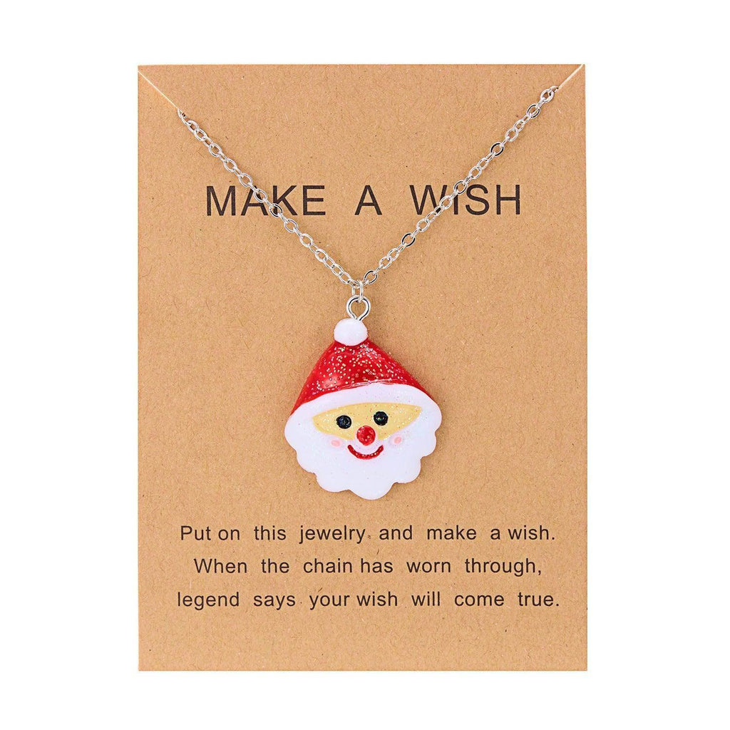 Shop Cute Cartoon Christmas Necklace – Festive Charm - ZA-Zola