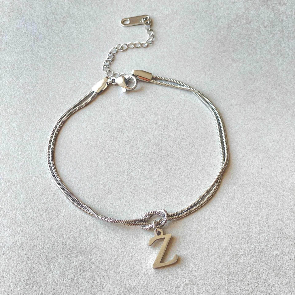 A-Z Love Knot Bracelets | Personalized Jewelry Gift - ZA-Zola