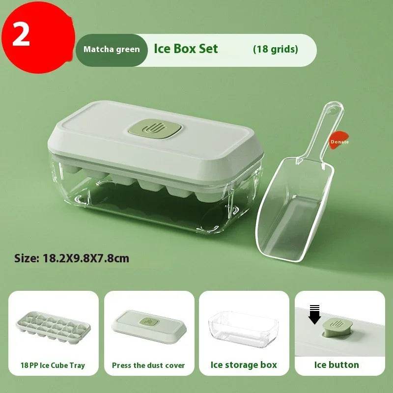 Food Grade Press Ice Cube Tray – Small & Large Sizes - ZA-Zola