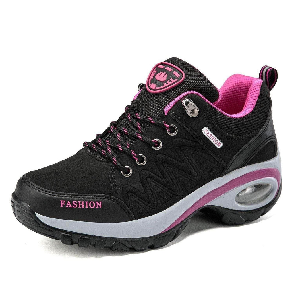 Women’s Thick Sole Hiking Sneakers – Stylish Comfort - ZA-Zola