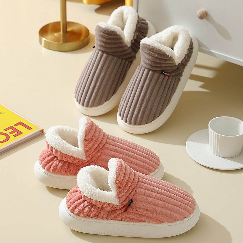 Winter Plush Home Shoes | Cozy Indoor Outdoor Slippers - ZA-Zola