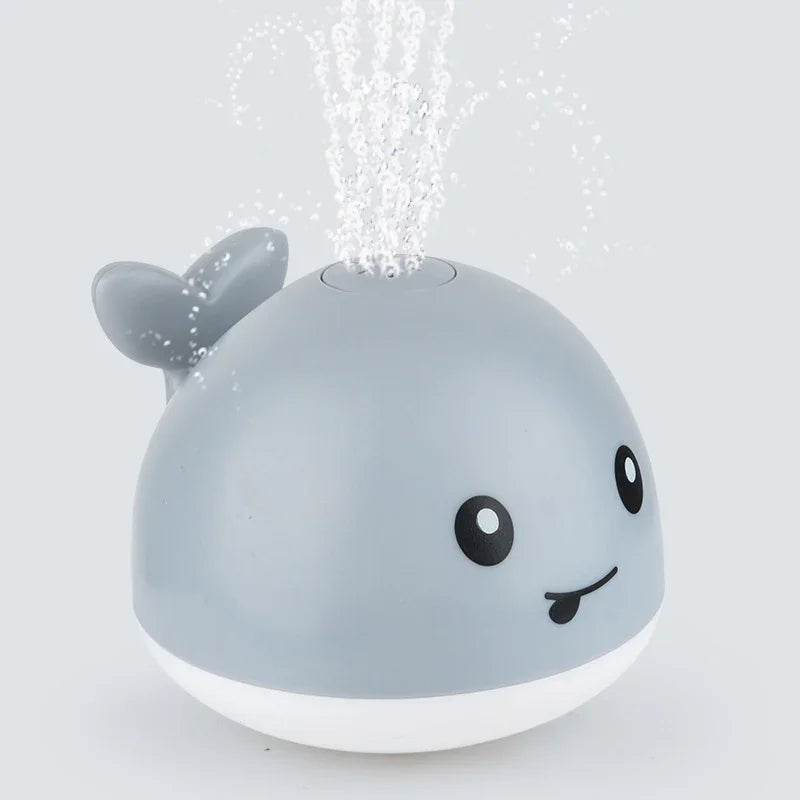 Electric Whale Bath Toy with Light & Water Spray - ZA-Zola