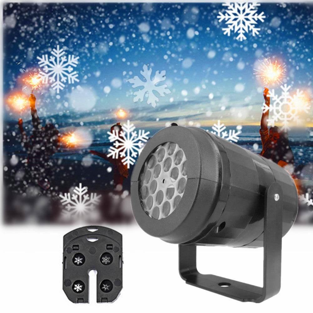 Christmas Snowflake Projector Light Outdoor LED Stage Lamp - ZA-Zola