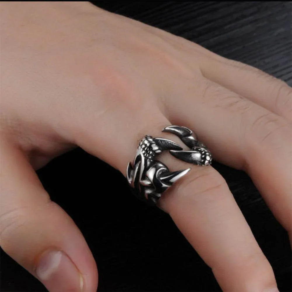 ZA-Zola Men's Dragon Claw Ring - ZA-Zola