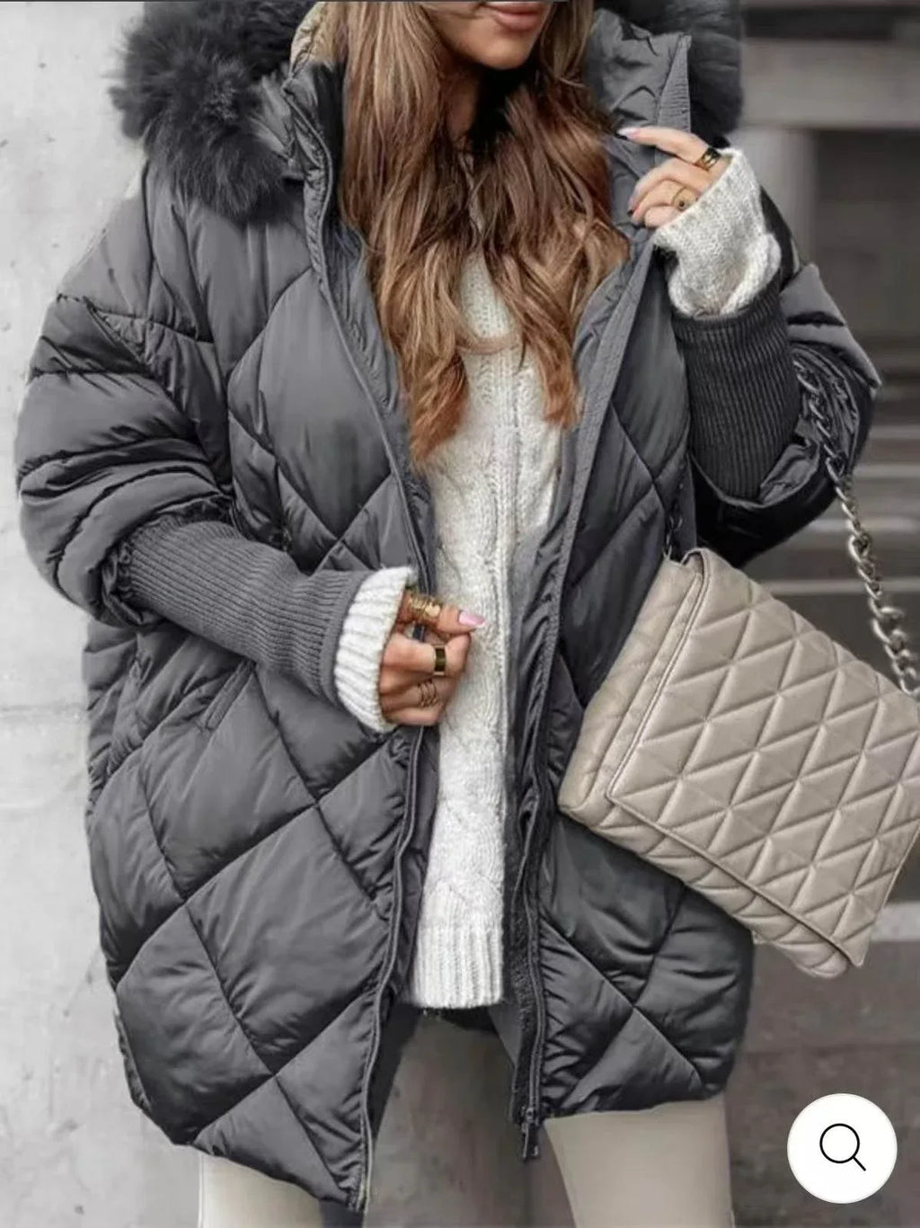 Winter Hooded Cardigan Coat – Warm Casual Women’s Outerwear - ZA-Zola