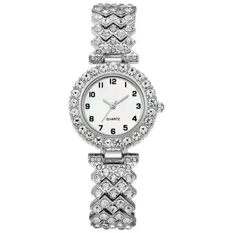 Luxury Women’s Watch & Bracelet Set - Quartz Style - ZA-Zola