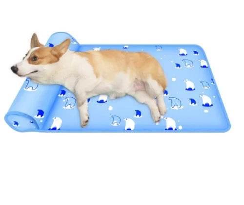Cooling Dog Mat with Pillow – Washable & Comfy - ZA-Zola