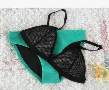 Neoprene Backless Bikini – Quick-Dry Swimwear - ZA-Zola