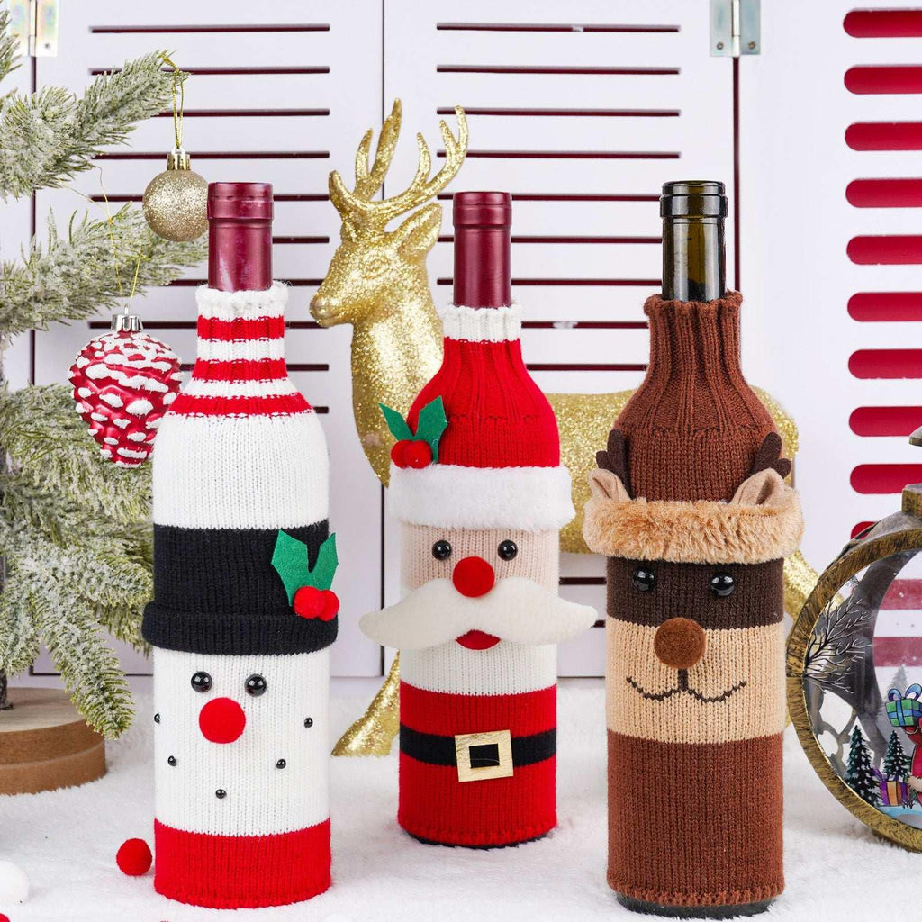 Christmas Bottle Cover Decoration | Simple Home Fashion Bottle Decor - ZA-Zola