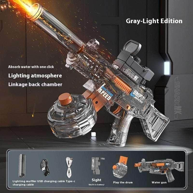 UMP45 Electric Water Gun with Lights – Kids Toy - ZA-Zola