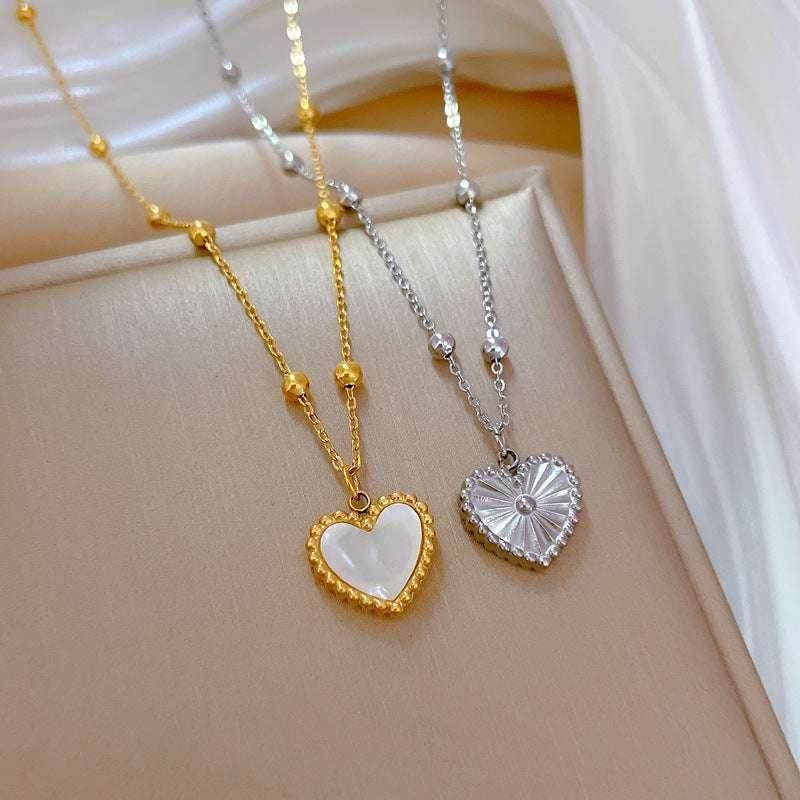 Heart-Shape Love Necklace | Shop Now for Valentine's Day - ZA-Zola