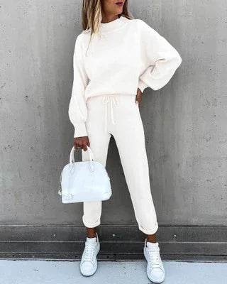 Simple Solid Color Hooded Suit – Shop Now! - ZA-Zola