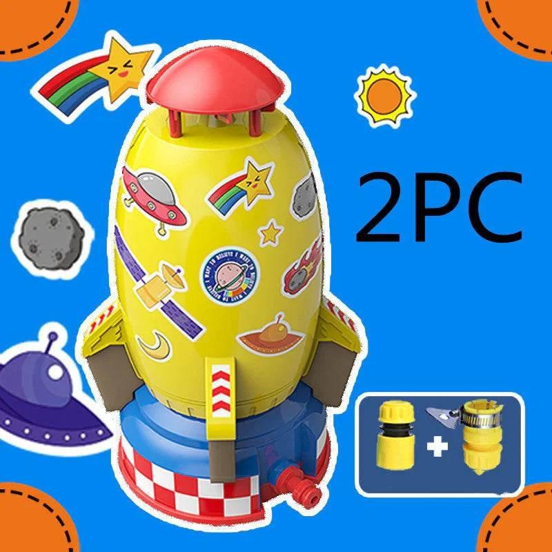 Rocket Water Sprinkler Toy for Kids – Outdoor Fun - ZA-Zola