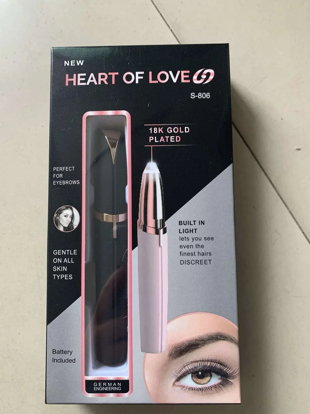 Electric Eyebrow Remover – Painless Precision Brow Trimmer - ZA-Zola