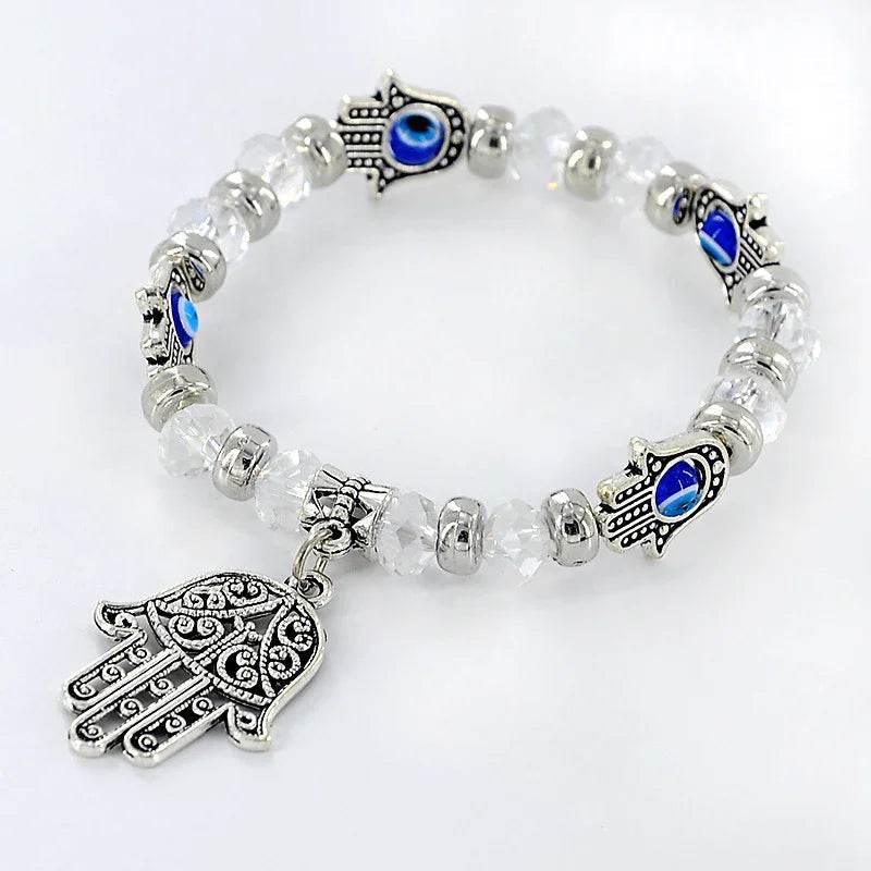 Devil's Eye Beaded Bracelet – Gemstone Protection - ZA-Zola