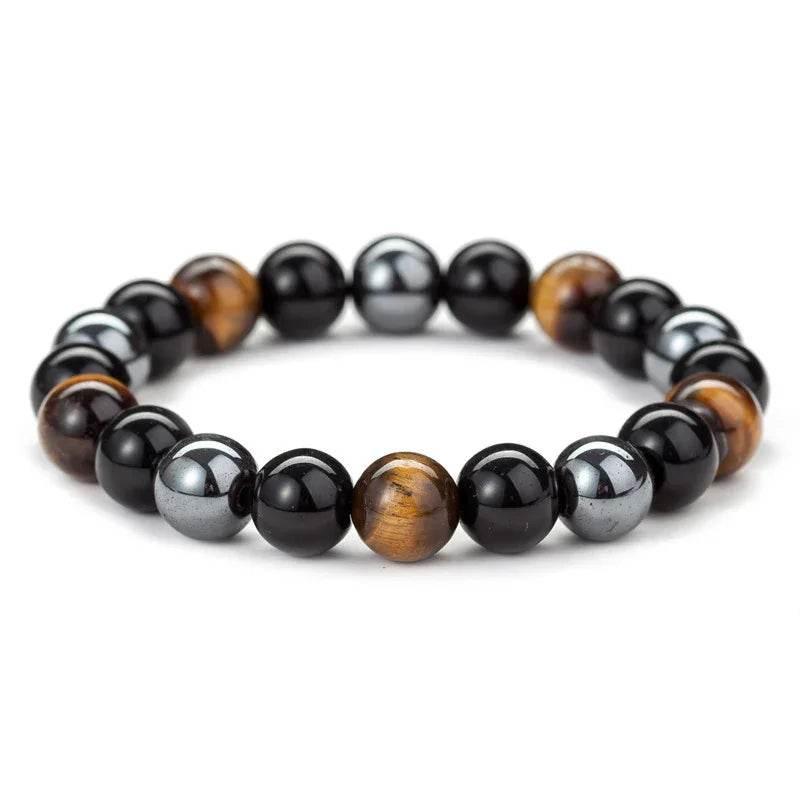 Tiger Eye Stone Bracelet – Natural & Handwoven - ZA-Zola