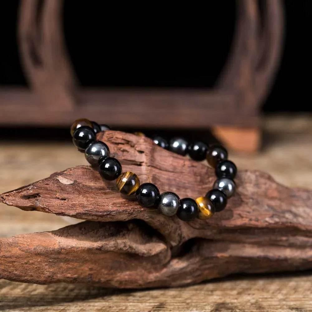 Tiger Eye Stone Bracelet – Natural & Handwoven - ZA-Zola