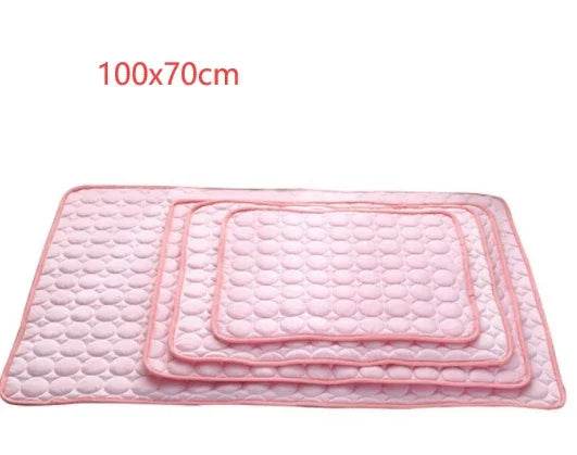 Cooling Pet Pad Ice Silk Mat for Dogs & Cats - ZA-Zola