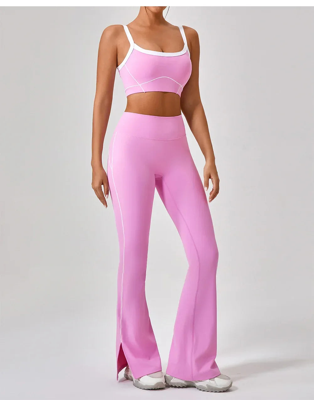 Women Yoga Fitness Set Spaghetti Strap Activewear - ZA-Zola