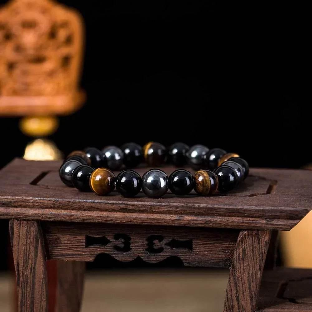 Tiger Eye Stone Bracelet – Natural & Handwoven - ZA-Zola
