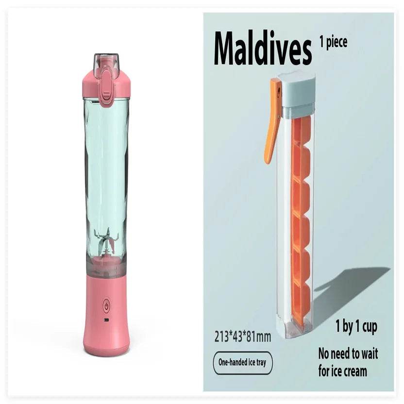 Portable Blender Juicer – 6-Blade Mini Smoothie Maker - ZA-Zola