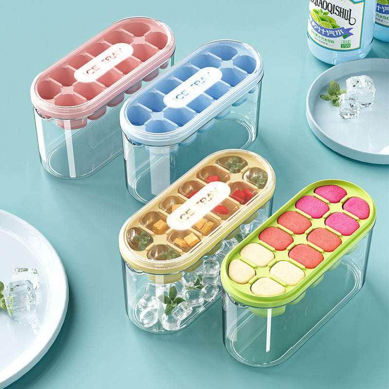 Large Capacity Ice Tray with Lid – Easy Ice Release - ZA-Zola