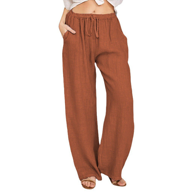 Men's Track Sweatpants | Breathable Loose High-Waist