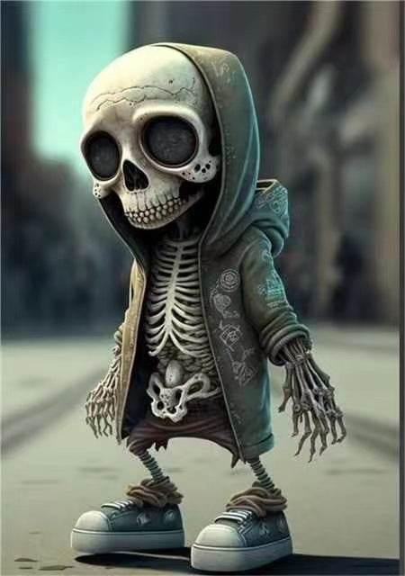 Halloween Skeleton Figurines | ZA-Zola - ZA-Zola