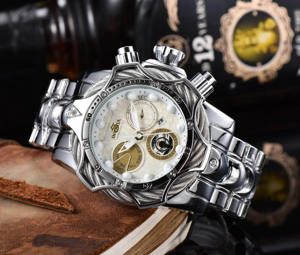 Invicta Large Plate Quartz Watch – Casual Style for Men - ZA-Zola