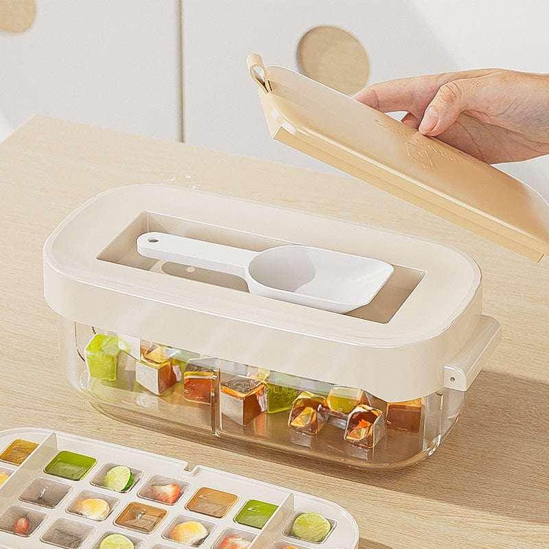 High Capacity Ice Box with Ice Cube Tray & Shovel - ZA-Zola