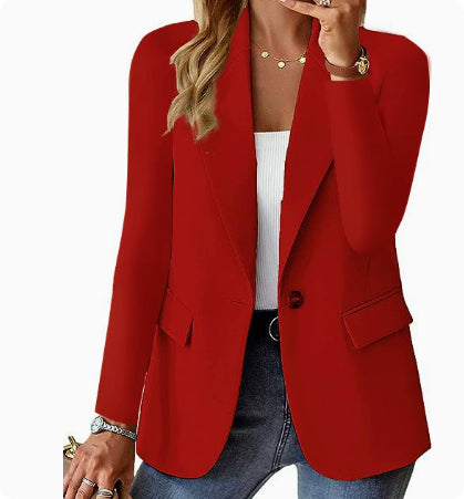 Women's Casual Pleated Blazer | ZA-Zola Fashion