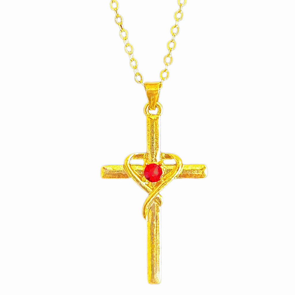 Diamond Cross Necklace for Women | Easter Jewelry
