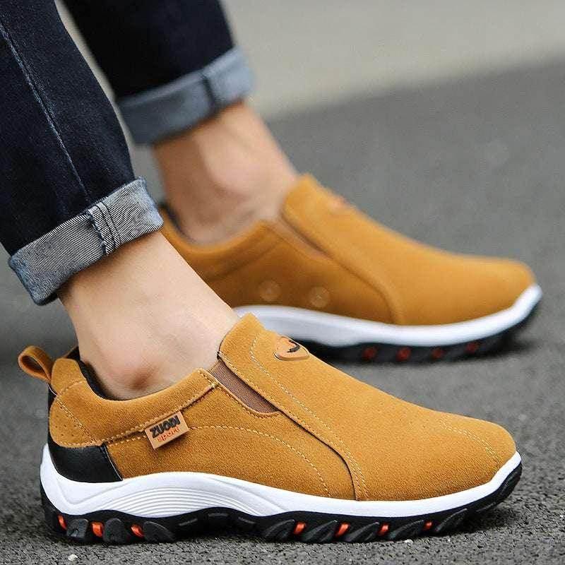 Men’s Hiking Travel Shoes – Thick Sole Comfort - ZA-Zola