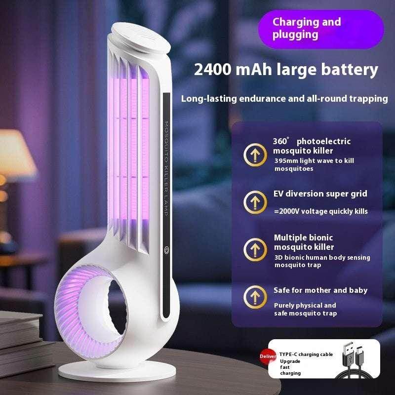 USB Mosquito Killing Lamp - Rechargable LED Trap - ZA-Zola