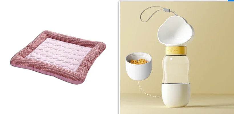 Soft Ice Silk Pet Cooling Bed Mat for Summer - ZA-Zola