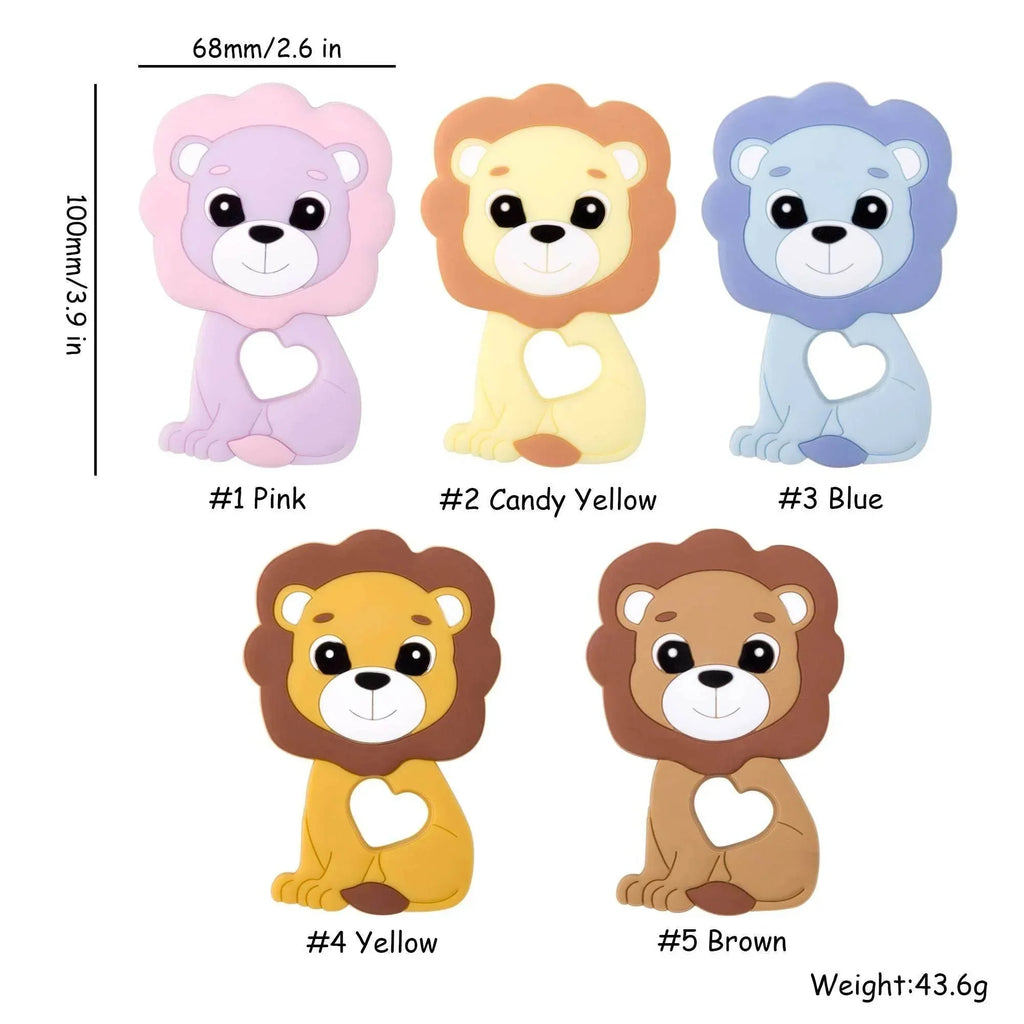 Baby Pacifier Chain | Silicone Teether & Molar Bite - ZA-Zola