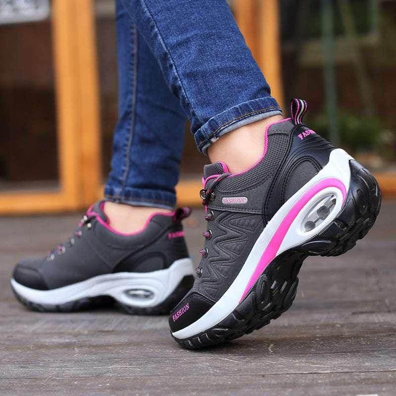 Women’s Thick Sole Hiking Sneakers – Stylish Comfort - ZA-Zola