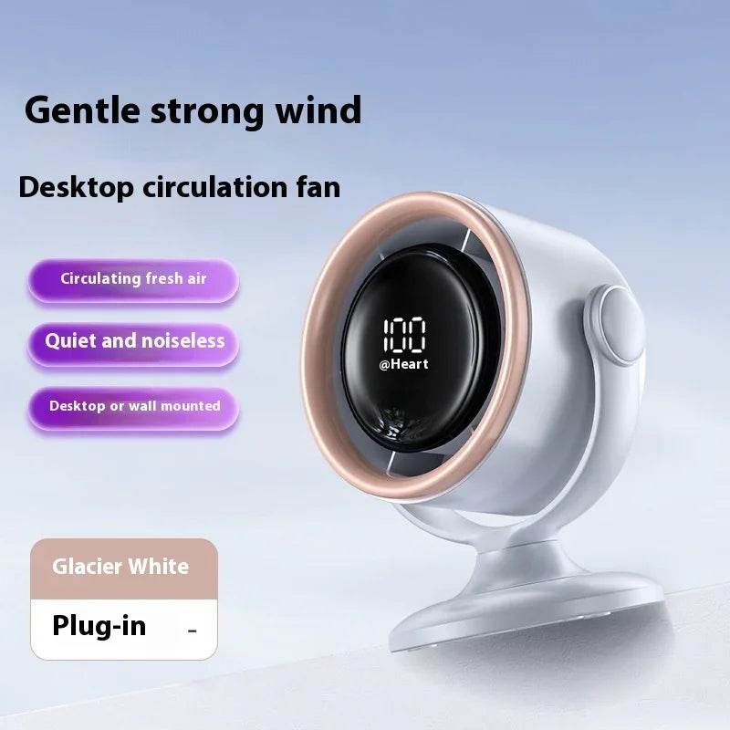 USB Clip Fan with Digital Display & Wall Mount - ZA-Zola