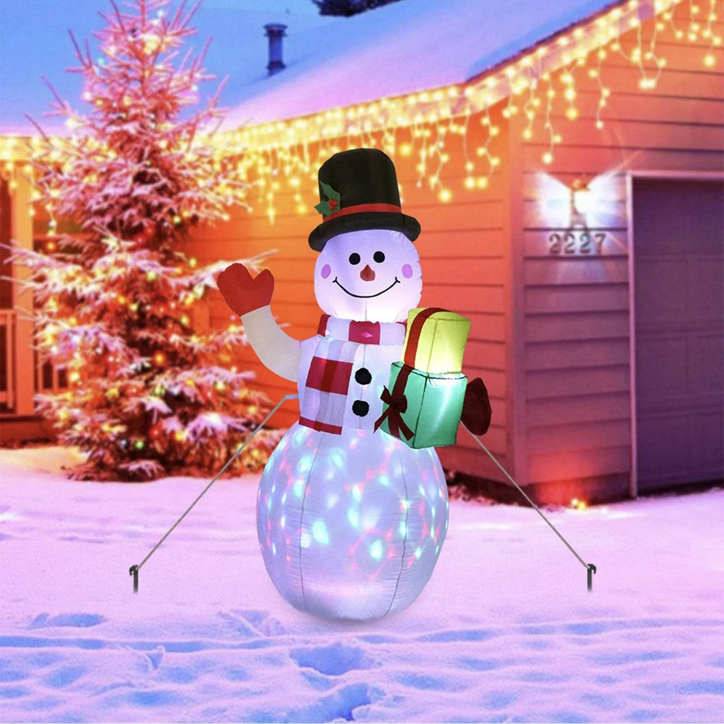 Christmas LED Inflatable Decoration — Santa, Tree & Snowman Yard Decor - ZA-Zola