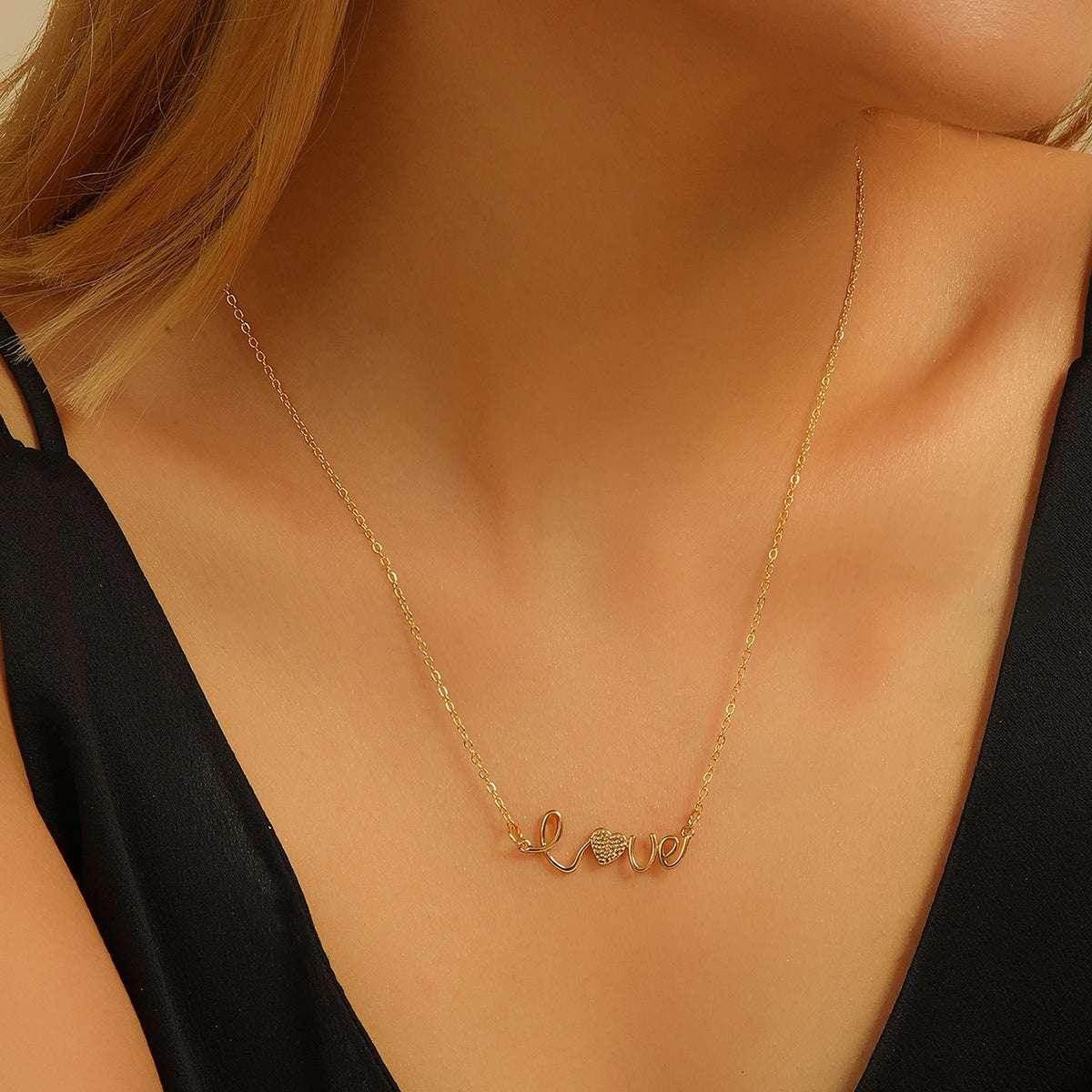 Infinity Love Pendant Necklace for Women - ZA-Zola