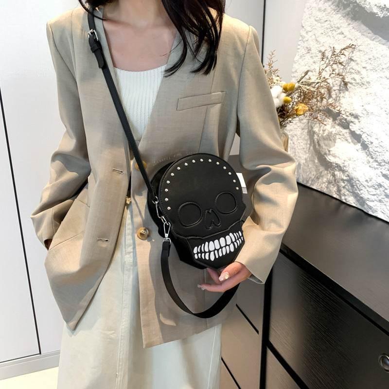 ZA-Zola Halloween Skull Shoulder Crossbody Bag - ZA-Zola