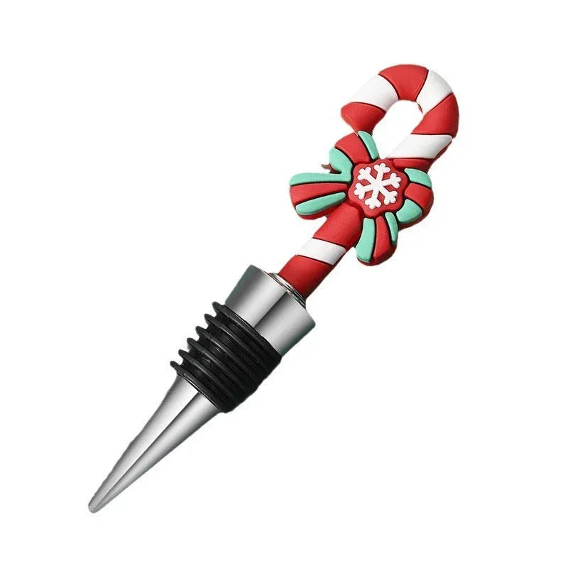 Christmas Wine Stopper – Festive Tree Sealed Bottle Cork for Parties - ZA-Zola