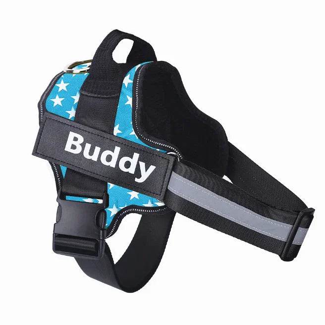 Personalized No-Pull Dog Harness – Reflective & Adjustable - ZA-Zola