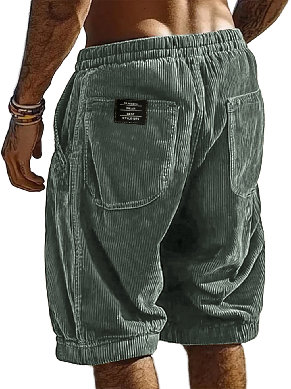 Loose Summer Pants with Drawstring - Trendy Multi-Color Shorts