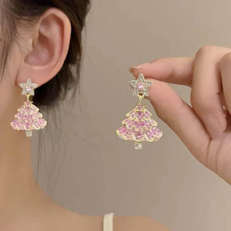 Elegant Christmas Tree Earrings – Shop Festive Looks! - ZA-Zola