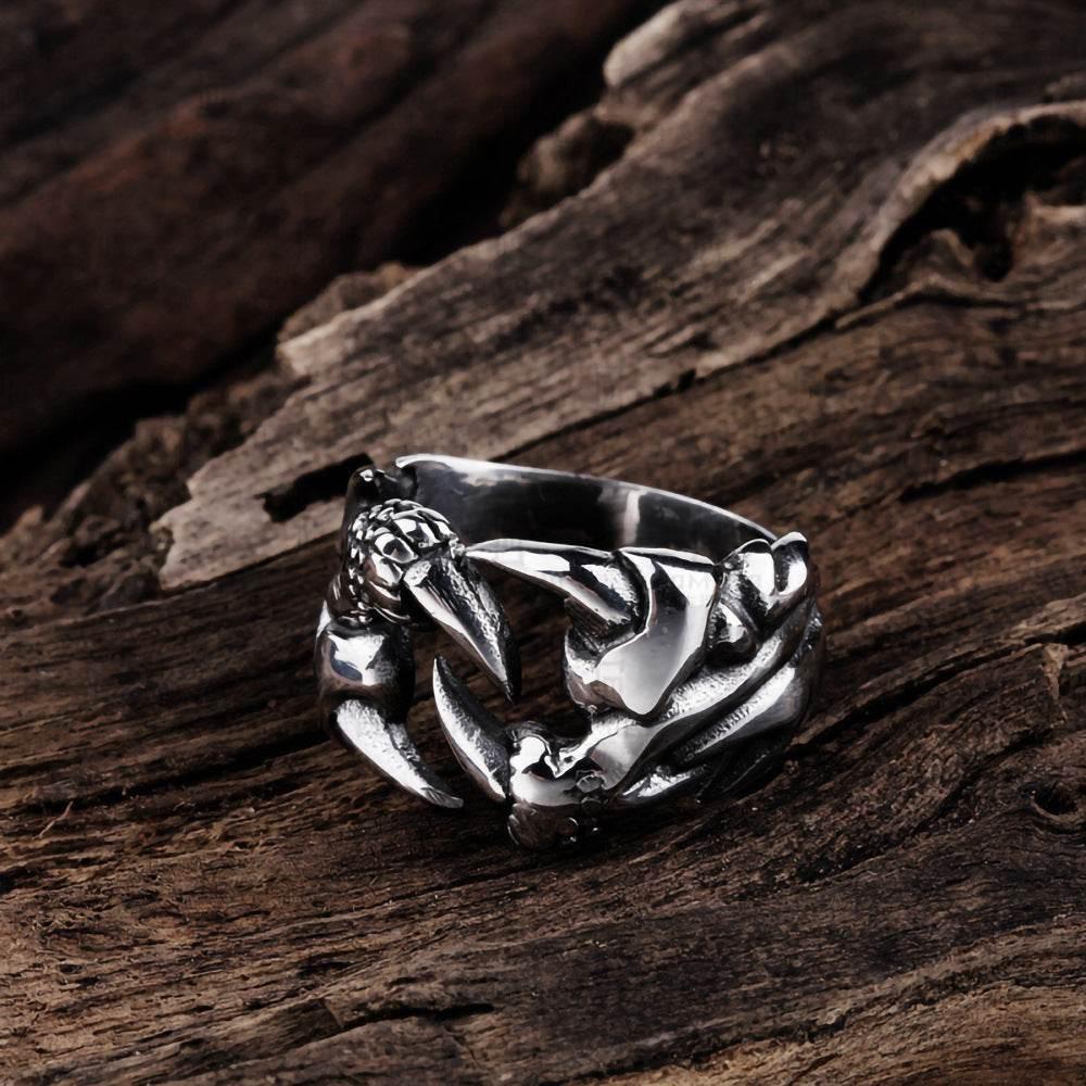 ZA-Zola Men's Dragon Claw Ring - ZA-Zola