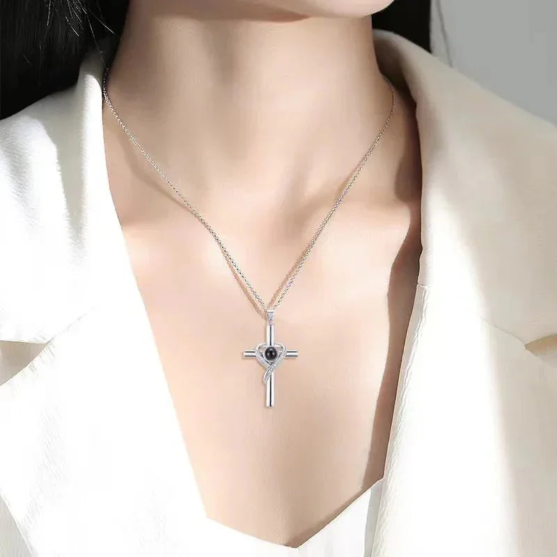 Languages "I Love You" Projection Necklace Pendant - ZA-Zola