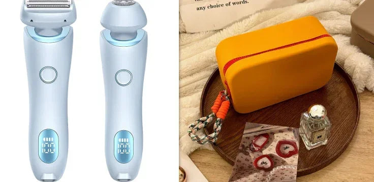 Women Electric Shaver – 2 in 1 USB Rechargeable Hair Remover - ZA-Zola
